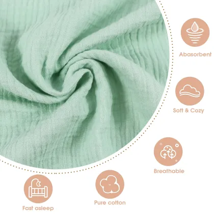 Wholesale Soft Baby Swaddle Quilt Muslin Cotton Blanket