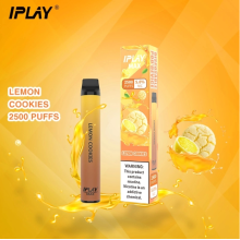 IPLAY MAX DISPOSABLE VAPE VAPO 2500 PUFFS