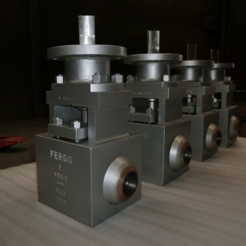 Metal Seat Floating Ball Valve Class 4500
