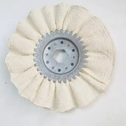 white waves sisal buffing wheel