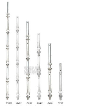 Cuplock Systems Scaffolding With Different Length Vertical Post Of Cup Legs(cv910 / Cv82)