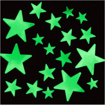 Wall Sticker Home Glow Decor Luminous Stars Fluorescent Noctilucent Stars Stickers Glow In The Dark Wall Sticker For Kids Rooms
