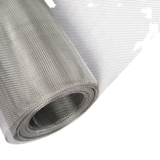 Galvanized Stainless Steel Crimped Mesh