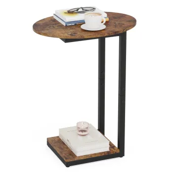 Custom Luxury C-Shaped Coffee Tables and Side Tables for Living Room & Bedroom: Latest Collection for Sale