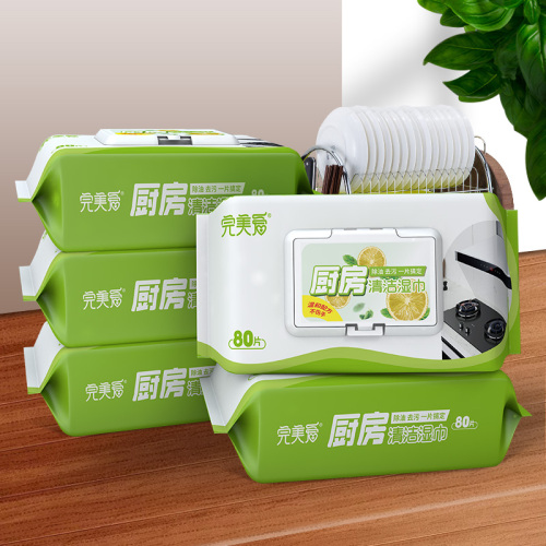 Biodegradable Non-woven Kitchen Cleaning Wipes