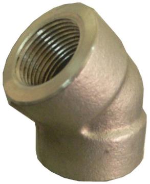 ASME B16.11 Monel 400 Threaded 45 Degree Elbow