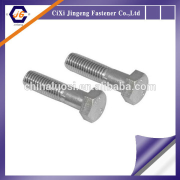 grade 8.8 white zinc high strength all threaded find indented hex head bolts
