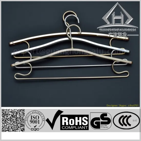 Aluminum multi clothes hanger