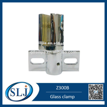 Rotatable brass glass clamp shower clip Z300B