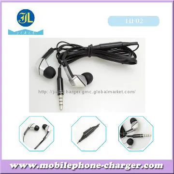cool design flact cable volume control earphone for headphones mp3