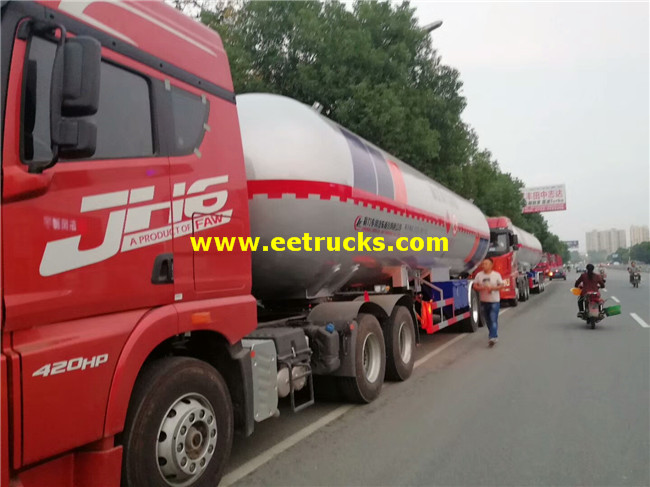 60m3 30MT LPG Transport Tanker Trailers