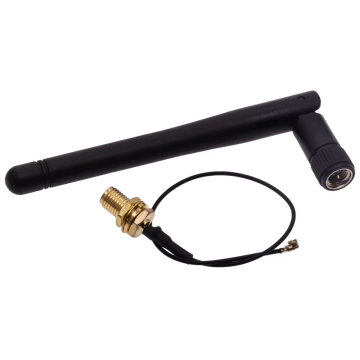2.4GHz 3dBi WiFi Antenna with RP-SMA Male Connector and Pigtail Cable