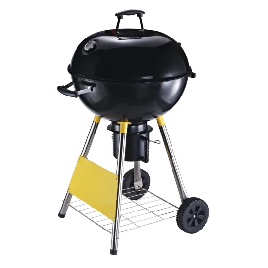 High Quality Custom 18 22 inch Enamel Round Portable Charcoal Kettle Grill for BBQ Camping Outdoor