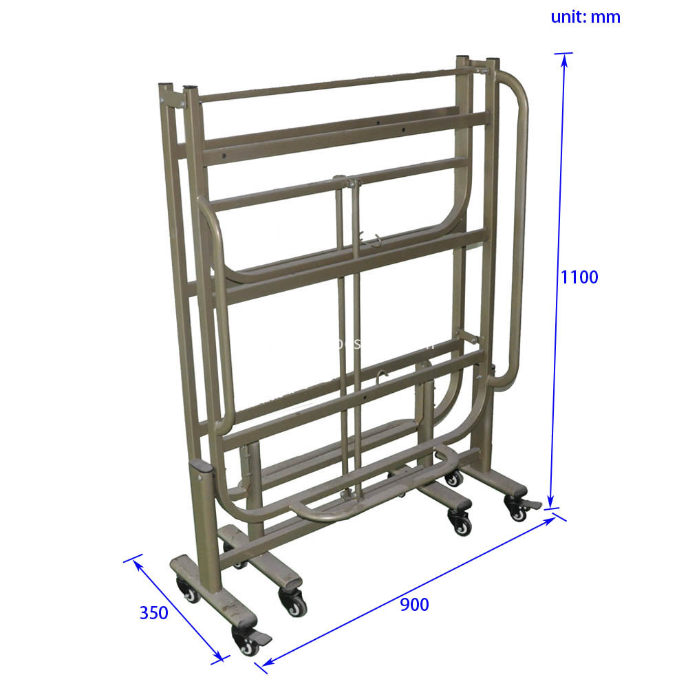 CFF0009 Army Camp Steel Folding Bed Frame Size
