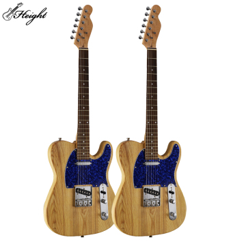 Electric Guitar Hard Case with Space for Volume and Expression Pedals, Suitable for Fretless Bass Guitar