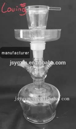 popular wholesale glass shisha hookahs