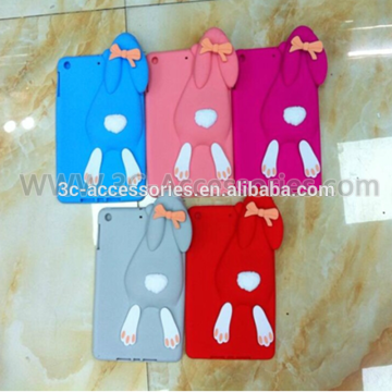 Mobile Phone Silicon Case for ipad mini (Lies prone in rabbits)