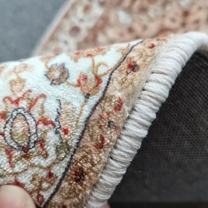 Silky Fleece Fabrics for Tapestry - Benyi Carpet Fabric Imitation Silk Prayer Mat