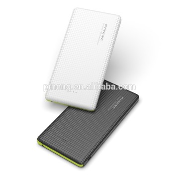 PINENG PN-951 Ultra Thin mobile PowerBank 10000mah Polymer with Built In USB Cable