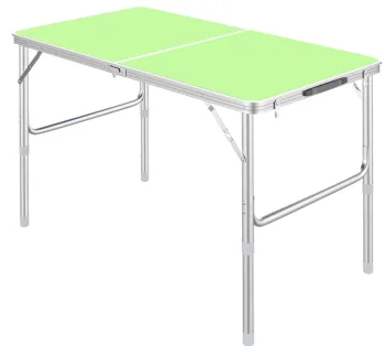 Portable Foldable aluminum table for outdoor camping