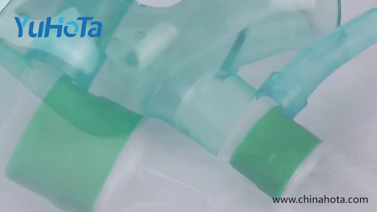 Transparent PVC Oxygen Mask for Single-Use Nebulizer