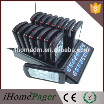 Restaurant wireless guest waiting system wireless coaster pager