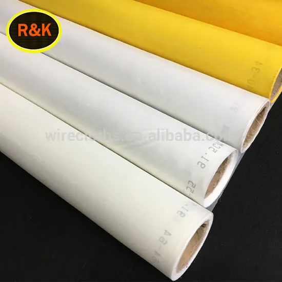 Fine Quality 165T White Harga Kain Polyester Mesh For Car Audio Dust Filter