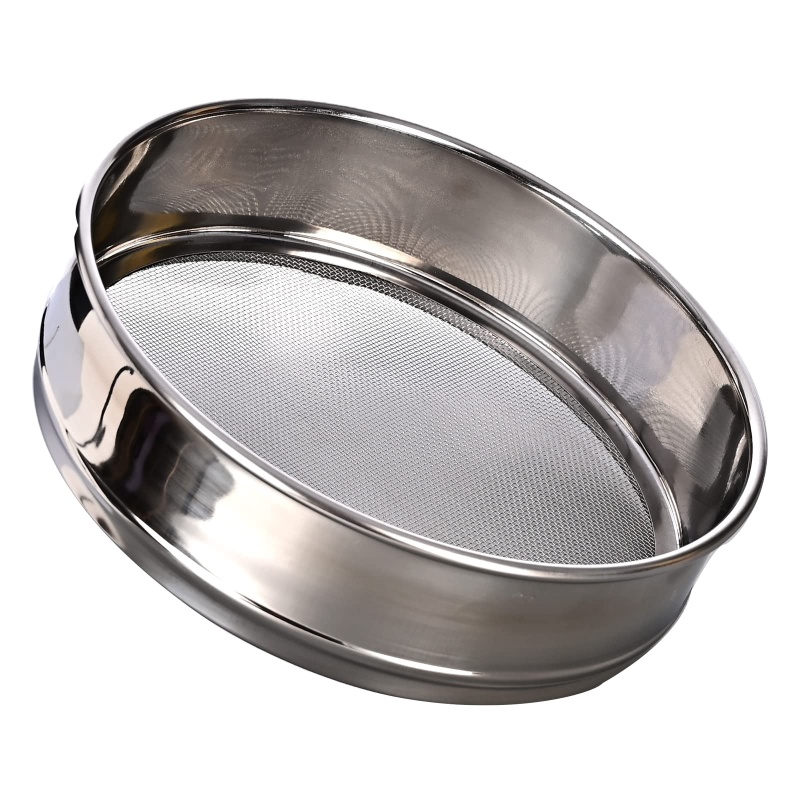 1-200 Micron Stainless Steel Mesh Sieve Test Fine Sieve for Restaurant Industries New Condition Various Sizes Available