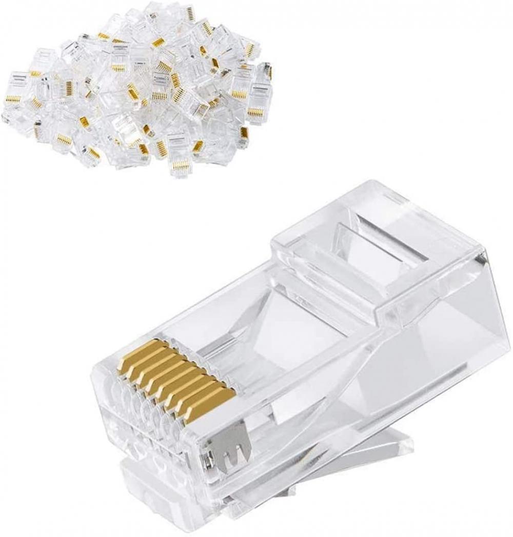 Conector 8 pin Cat6 rj45 enchufe modular