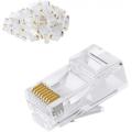 Connettore a 8 pin cat6 rj45 spina modulare