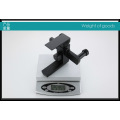 Square matte black shower facuet set stainless steel