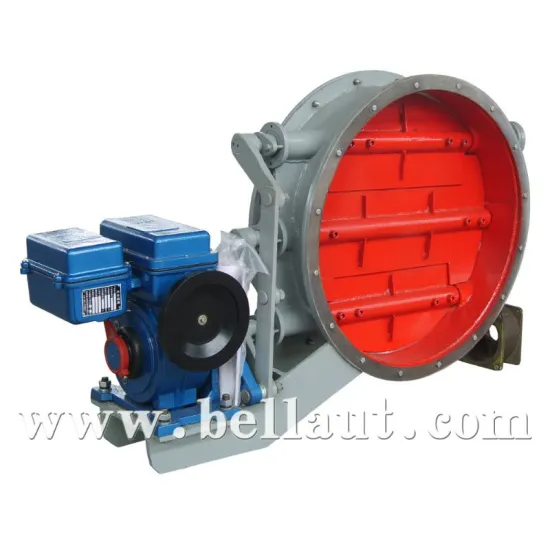 Electric Damper Valve with Electric Actuator