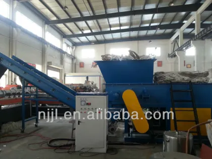 Automobile headliner waste recycle machine/pp+glass fiber recycle extruder