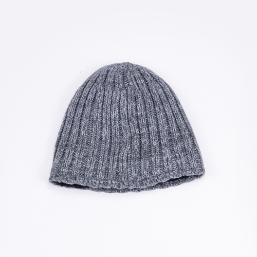 Cappello per secchio a maglia grigio di alta qualità