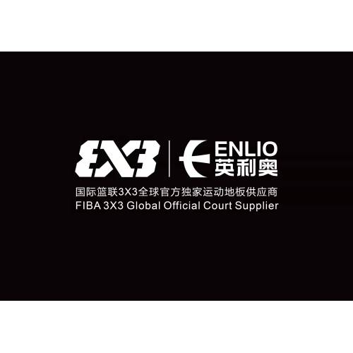 Enliio Tokyo 2020 3x3 Basketball Used Sport Court Pares