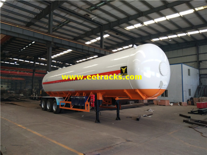 LPG Delivery Tanker Trailers