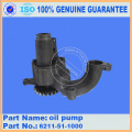 D135A-2 S6D140E-2 oil pump 6211-51-1000 komatsu engine parts