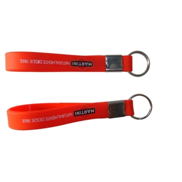 Custom Design Silicone Keychain for Company Advertising