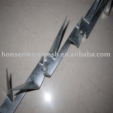 Galvanized Security Wall Spike