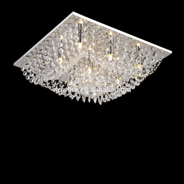 9 Light Interior lighting conical crystal ceiling lamp X3021B-9