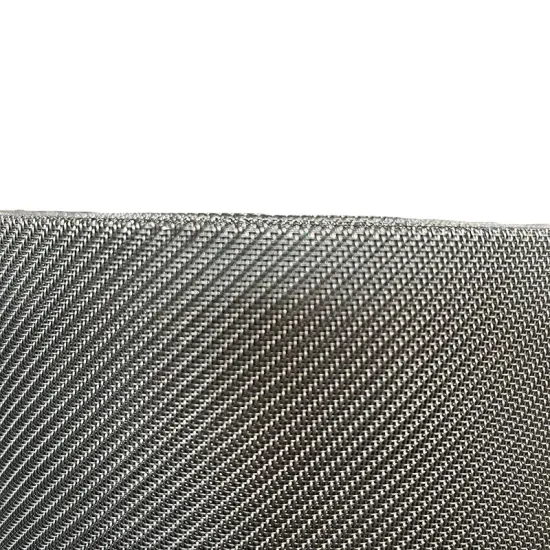 Black Wire 200 Fabric White 40 Mesh Titanium Mesh Screen Battery Collector