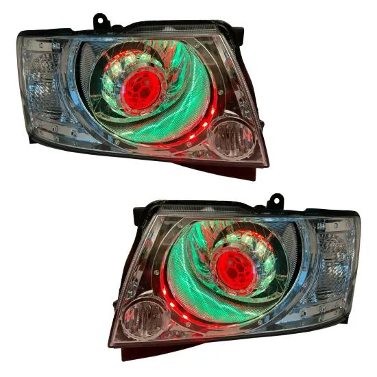 Customized H4 LED Auto Lighting System Headlight for Nissan Patrol Y61 GU Assembly