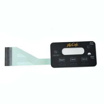 LED Membrane Switch Black