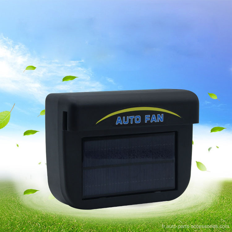 Fan de refroidissement de la ventilation solaire portable ventilateur de voiture