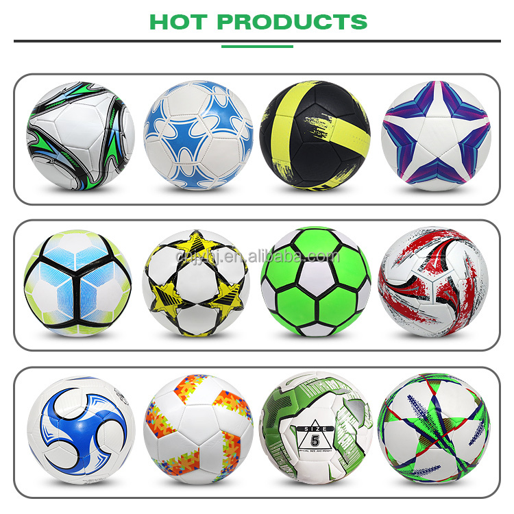 Official size and weight premium quality football ball brand name size 4 cheap soccer balls in bulk3