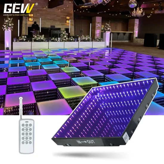 GEVV Portable LED Dance Floor Mat for Wedding Party