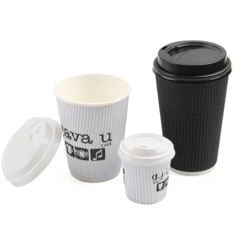 Costa Coffee Printed Disposable Paper Cup with Lid: Your Stylish and Convenient Drinking Solution