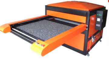 Standard large format double stations textile sublimation heat transfer printer
