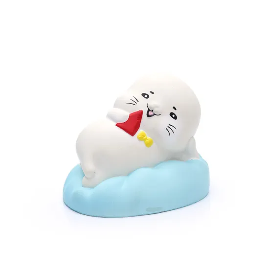 Christmas Bear Foam Toy - Stress Relief Cat Toy Gift Ball PU