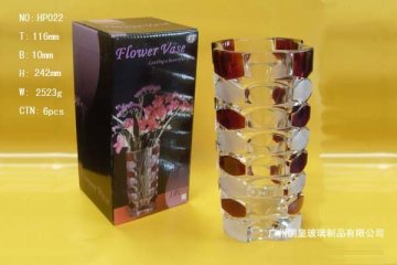 Printing, Sandblasting, Decal Painting Color Personalized Glass Vase / Vases